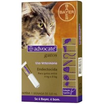 Advocate Gatos - 4 a 8kg 0,8ml